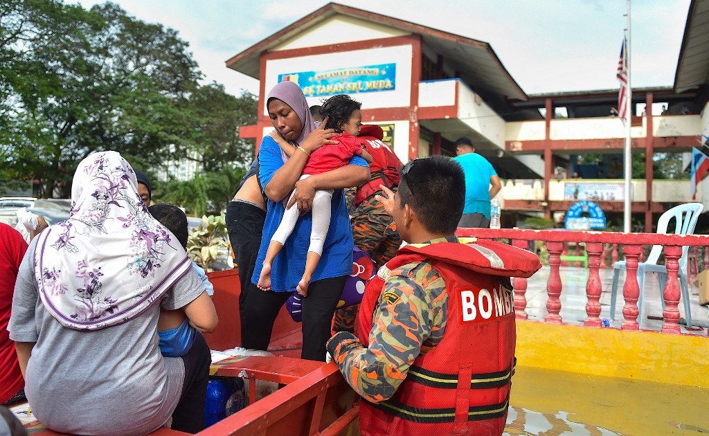 Selangor flood area