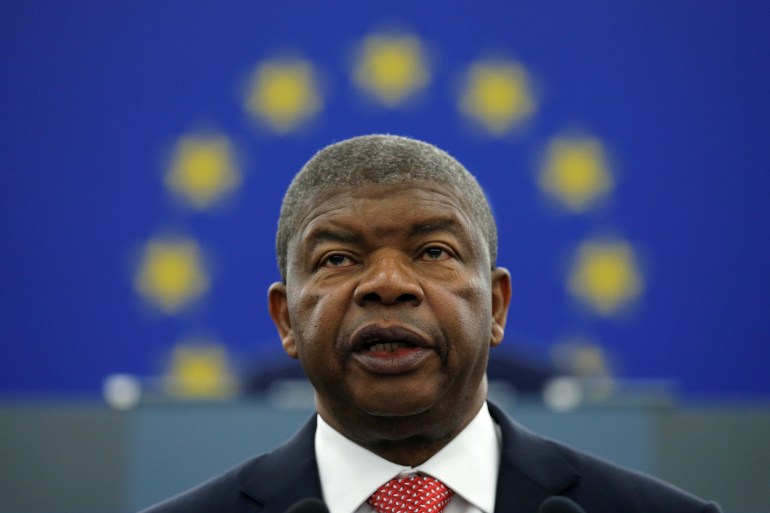 Angola's President Joao Lourenço