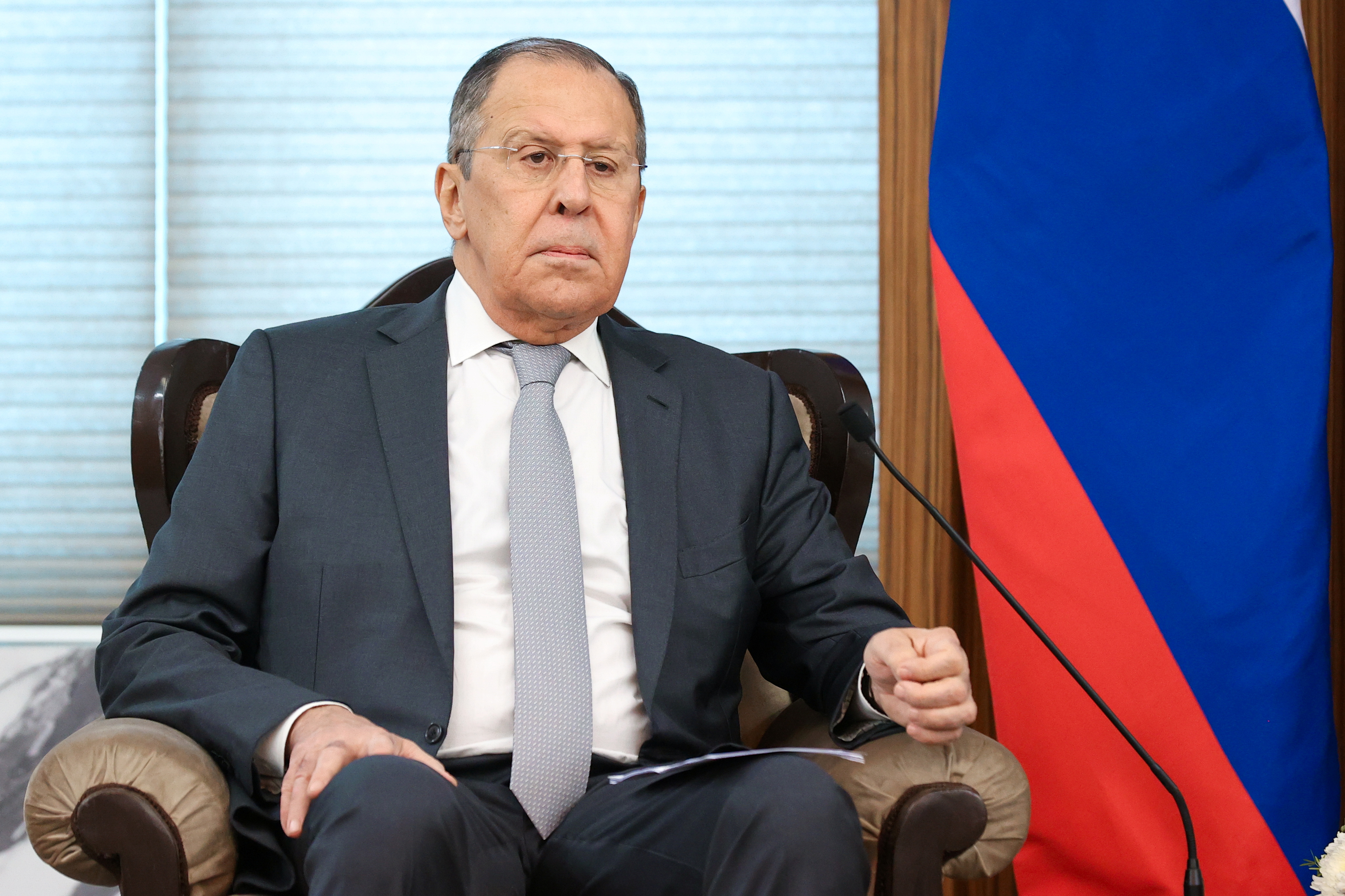 Ministro das Relações Exteriores da Rússia, Sergei Lavrov