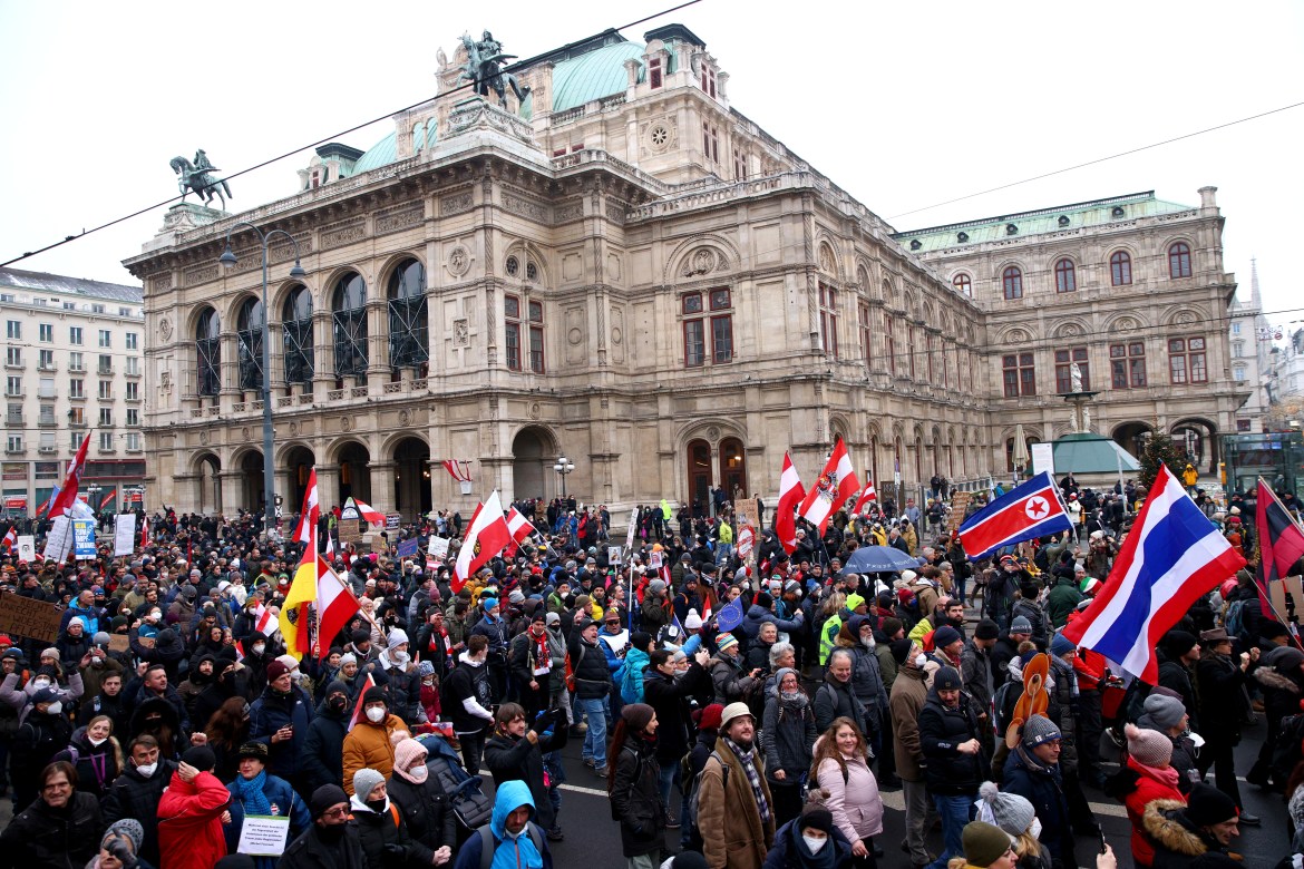 In Pictures: Austria protesters rally against COVID restrictions | Gallery News | Al Jazeera