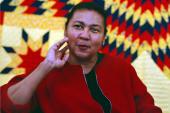 bell hooks passed away on December 15, 2021 [File: Margaret Thomas/The Washington Post via Getty Images]