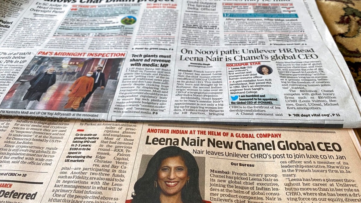 Iconic fashion house Chanel chooses India-born Leena Nair to lead