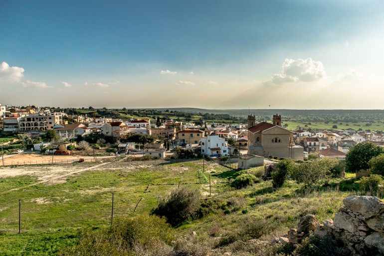 Overview of Kormakitis, Cyprus