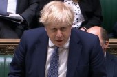 Johnson accused Russian President Vladimir Putin of having his eye on not only Ukraine but also other ex-Soviet nations to rebuild what he described as the country&#39;s old sphere of influence [PRU/AFP]