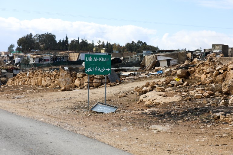 Carmel settlement in Masafer Yatta