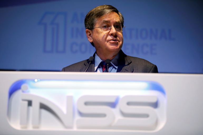 Acting U.S. Assistant Secretary of State for Near Eastern Affairs, David Satterfield, speaks during the 11th Annual International Institute for National Security Studies (INSS) Conference in Tel Aviv, Israel January 31, 2018. REUTERS/Amir Cohen