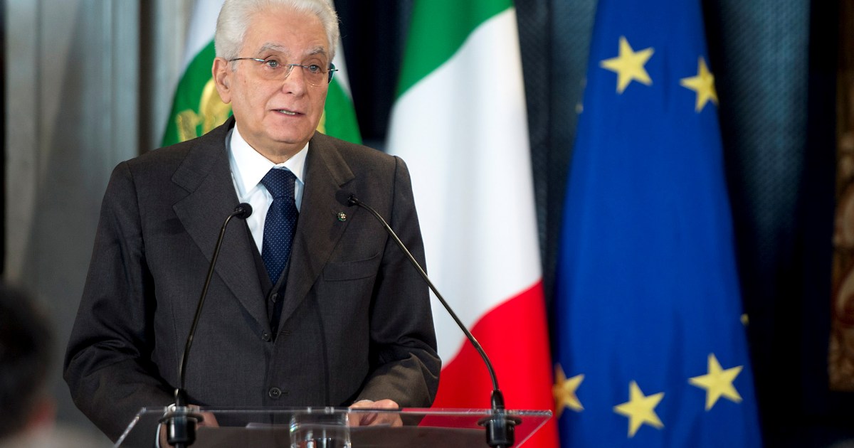 Italian President Sergio Mattarella re-elected, ending impasse