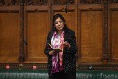 Nusrat Ghani lost her job as a junior transport minister in February 2020 [File: UK Parliament handout/Jessica Taylor via Reuters]