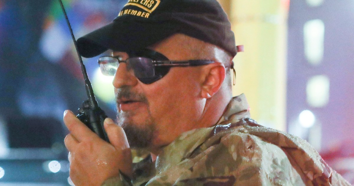 US: Far-right Oath Keepers founder pleads not guilty to sedition