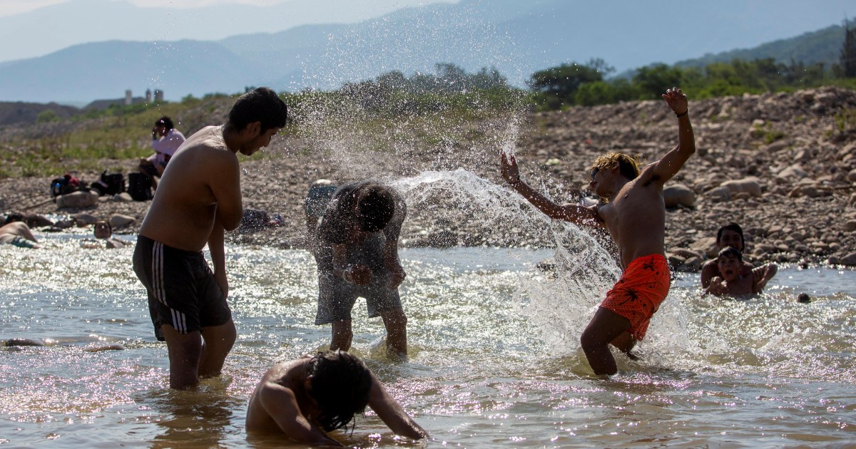 ‘Otro día de infierno’: Argentina golpeada por una ola de calor récord |  Noticias del tiempo