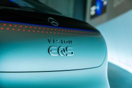 A Mercedes-Benz Vision EQS