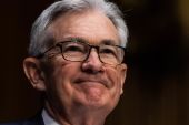 United States stock markets sold off after Fed Chair Jerome Powell told reporters &#39;I think there&#39;s quite a bit of room to raise interest rates without threatening the labour market&#39; [File: Graeme Jennings/Washington Examiner/Bloomberg]