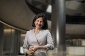 Minouche Shafik, director of the London School of Economics (LSE), was made a UK baroness in 2020 and will be the only other woman on the Gates Foundation board aside from French Gates [File: Bloomberg]