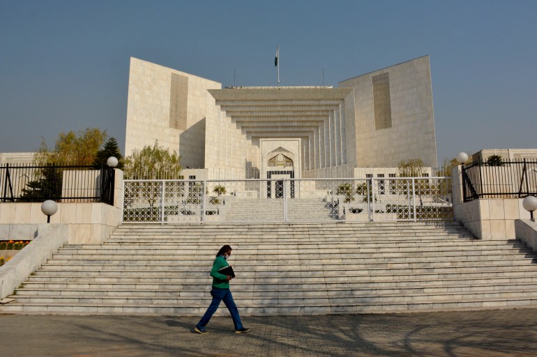 Supreme Court, in Islamabad, Pakistan