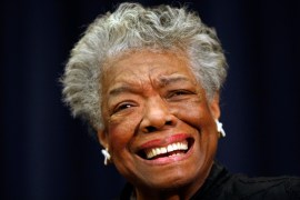 A coin featuring US poet Maya Angelou (pictured) has begun to circulate in the US.