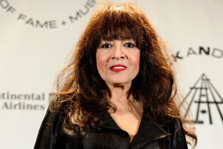 Ronnie Spector the cat-eyed, bee-hived rock 'n' roll siren