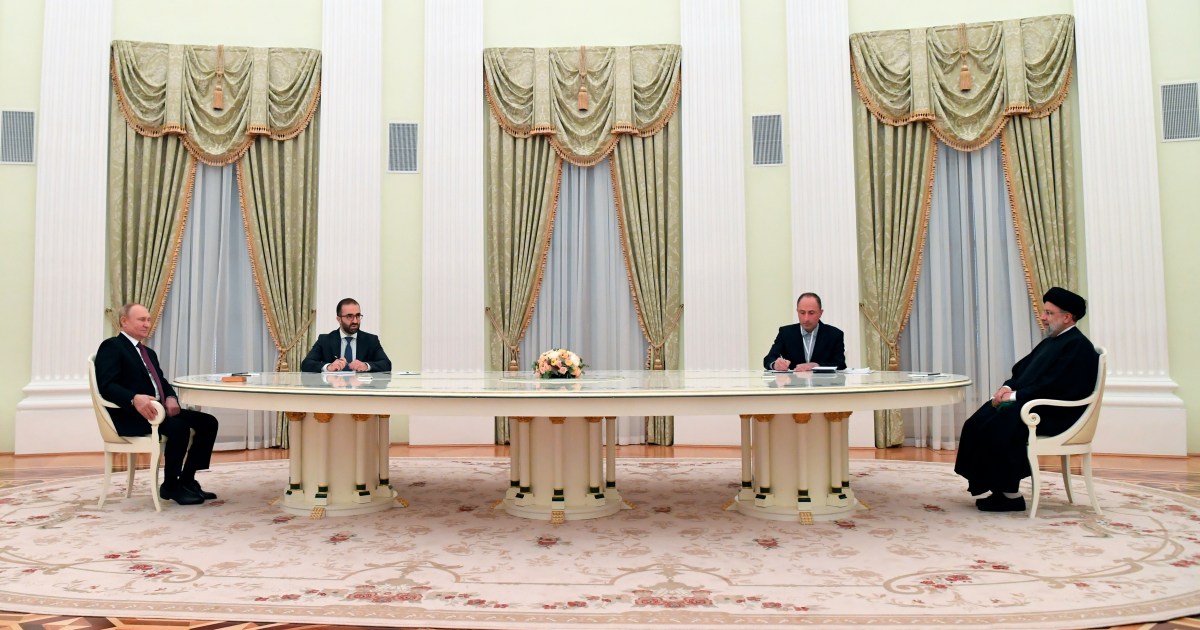 Vladimir Putin, The First Round Table Conference Was Held In Land Trat