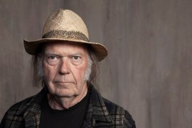 Singer-songwriter Neil Young