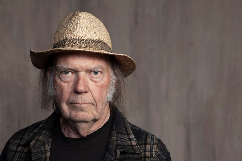 Singer-songwriter Neil Young