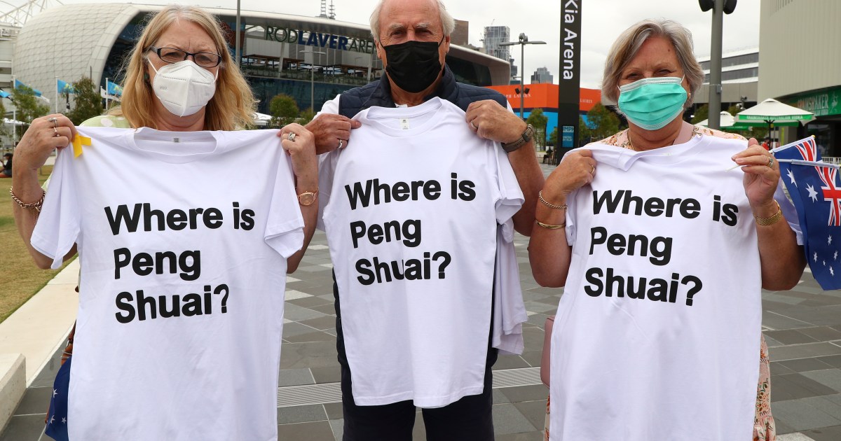 Tennis: Peng Shuai T-shirt campaign resumes at Australian Open