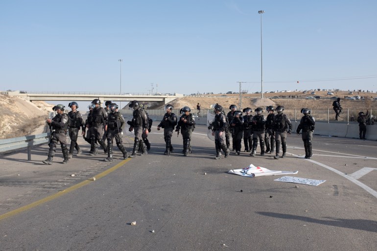 , Israeli forces violently suppress Palestinian protest in Naqab, The World Live Breaking News Coverage &amp; Updates IN ENGLISH