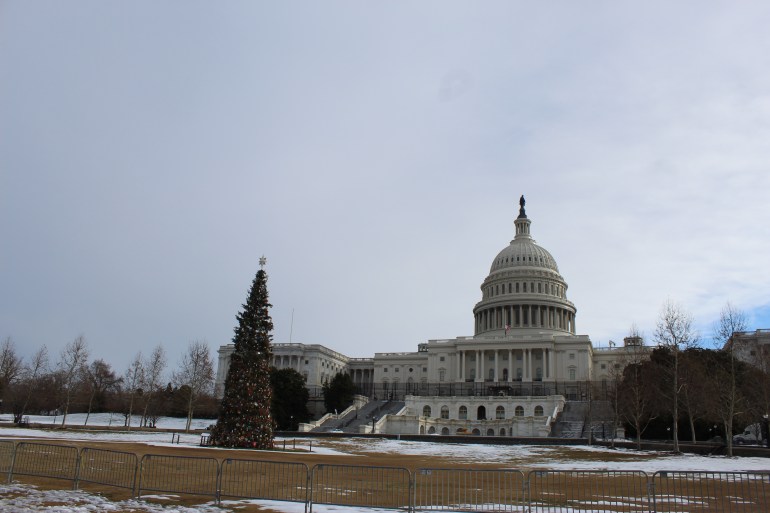 The US Capitol building