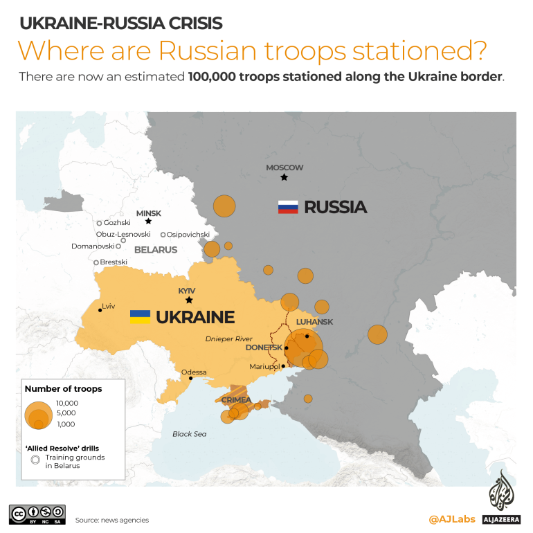 INTERACTIVE - Where are the Russian troops located