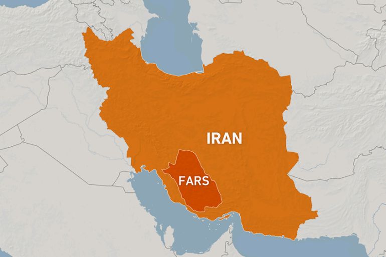 Fars Iran map
