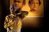 Indian dance maestro Birju Maharaj was known for his animated facial expressions and light-footed movements [File: Piyal Adhikary/EPA]