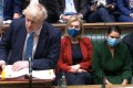 Boris Johnson speaking in parliament