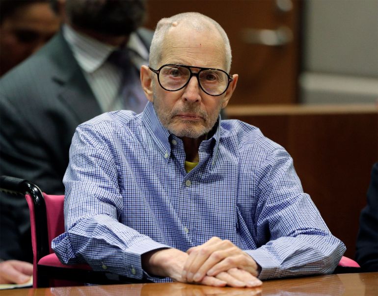 Robert Durst appears in court 
