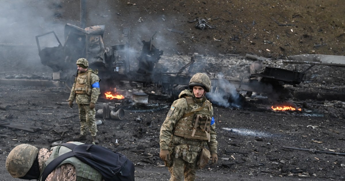 Street fighting erupts in battle for Ukraine&amp;#39;s capital Kyiv | Russia-Ukraine war News | Al Jazeera