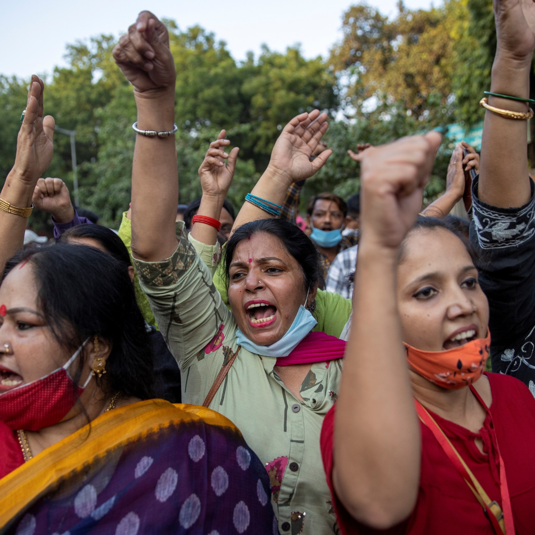 Xxx Brother And Sistar Sleeping Time Rape Vidios - Outrage as woman allegedly gang-raped, paraded in India's capital | Sexual  Assault News | Al Jazeera