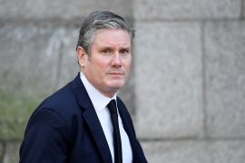 Britain's Labour Party leader Keir Starmer