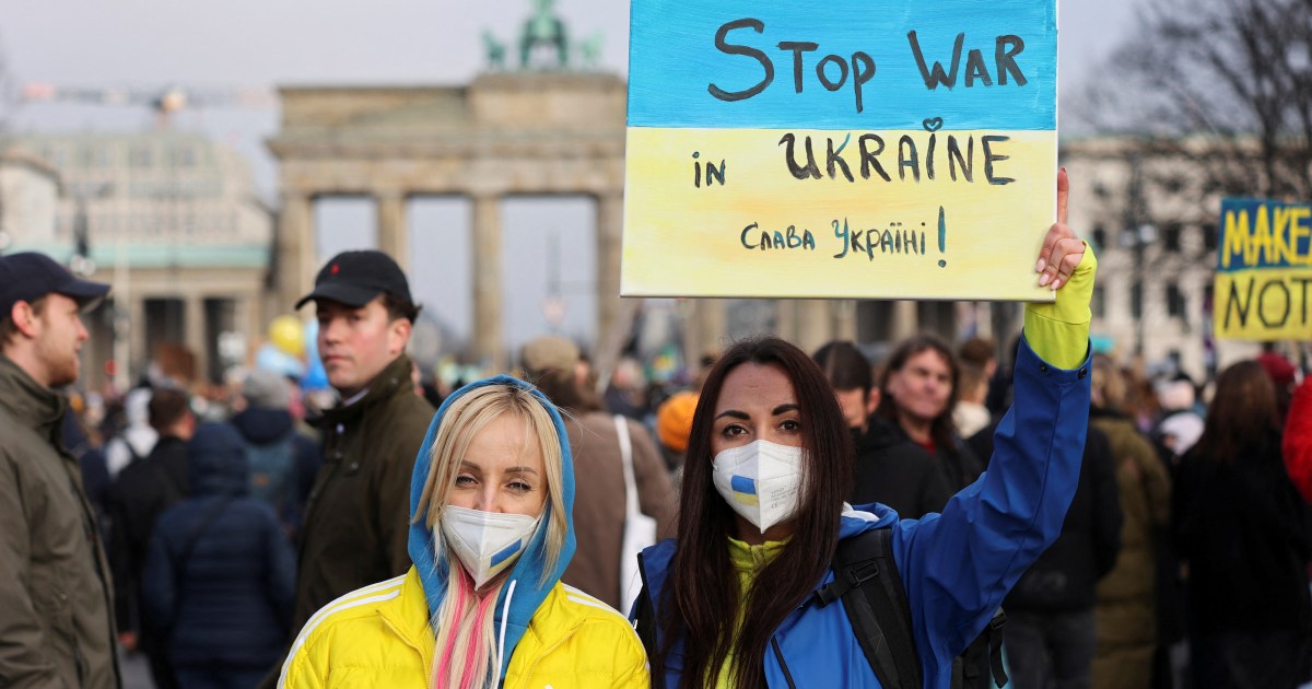 Thousands attend Ukraine solidarity march in Berlin