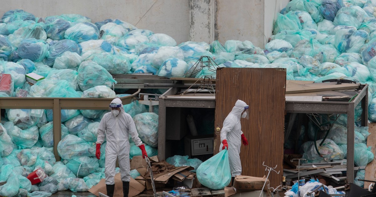 Huge volumes of COVID medical waste posing health hazard: WHO