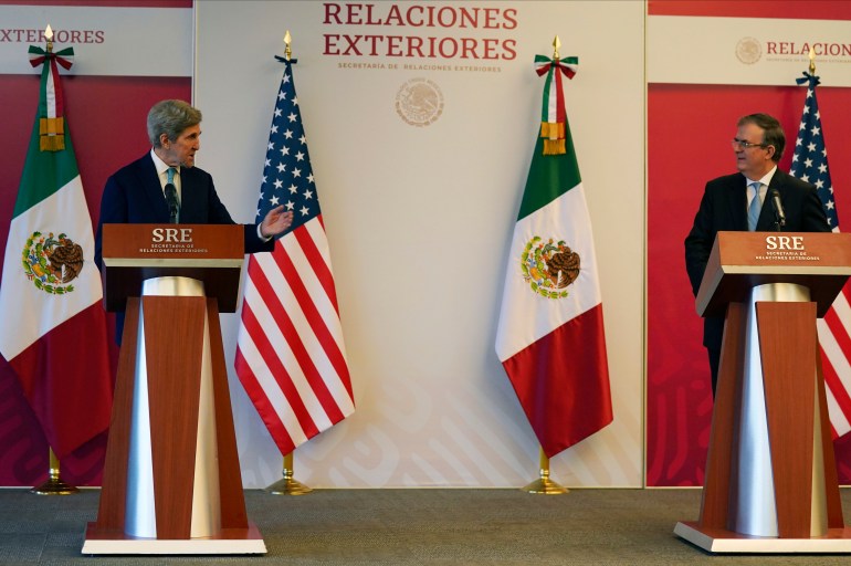John Kerry meeting with Mexico's foreign minister