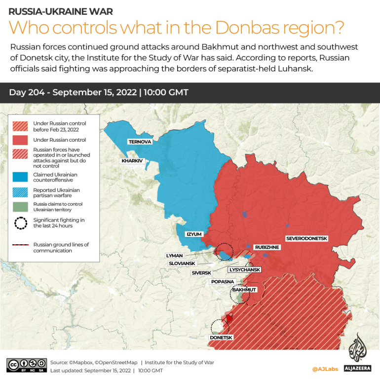 INTERACTIVE- WHO CONTROLS WHAT IS IN DONBAS