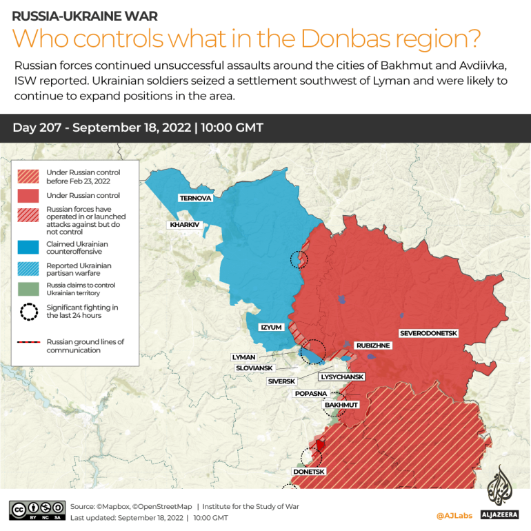 INTERACTIVE- WHO CONTROLS WHAT IN THE DONBAS