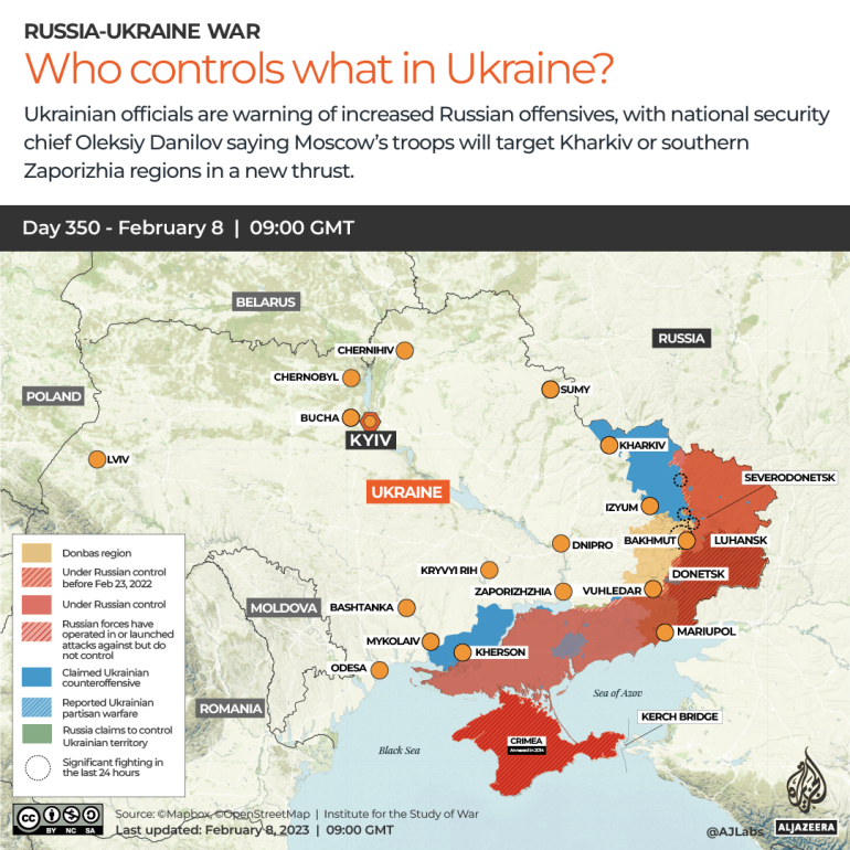 La Russie attaque l’est de l’Ukraine à l’approche d’une étape importante ;  Kyiv cherche des armes |  Guerre russo-ukrainienne