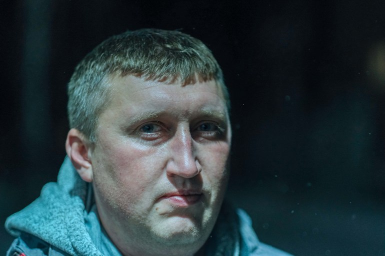 Mikhailo Kulishov, 34, is one of roughly 1.5 million internally displaced people in Ukraine.