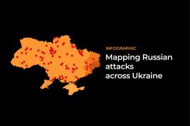 An overview of all the Russian attacks in Ukraine