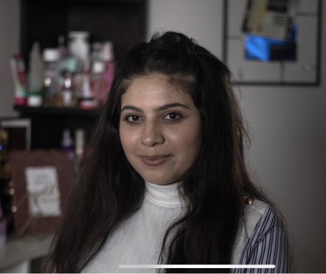 Sara Aldiri, a Syrian refugee in Denmark 