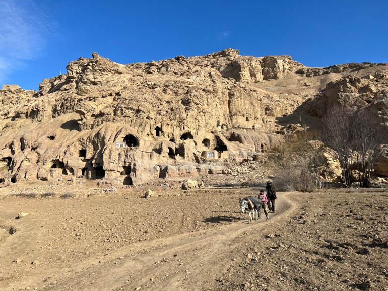 School in the caves, Bamyan, Afghanistan