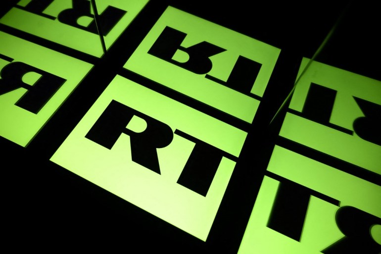 RT broadcaster logo