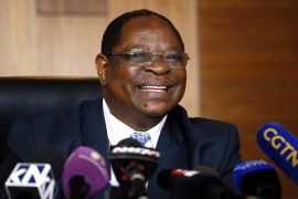 Justice Raymond Zondo, new chief justice of South Africa and head of an investigation commission into corruption allegations at the highest levels of the state, on January 23, 2018