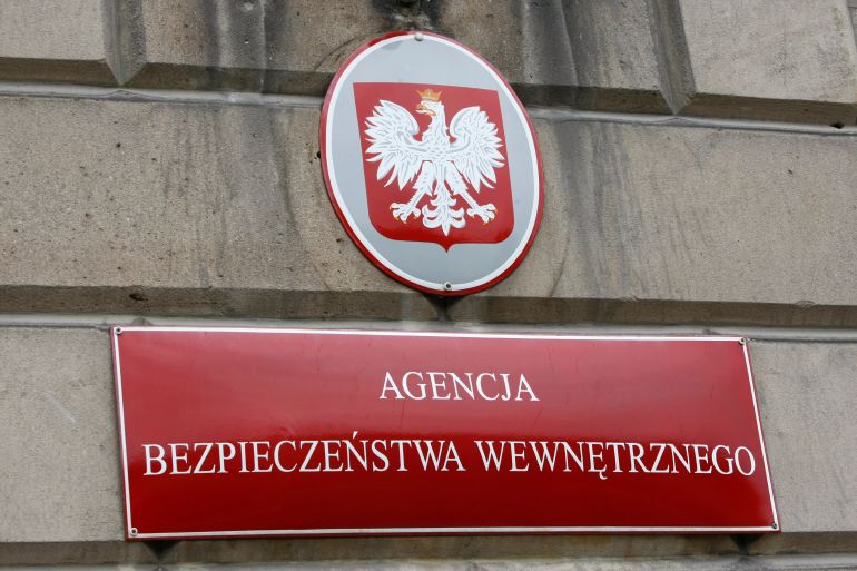 Logo of Poland's Internal Security Agency (ABW)