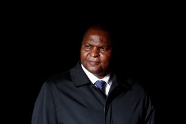 Central African President Faustin-Archange Touadera