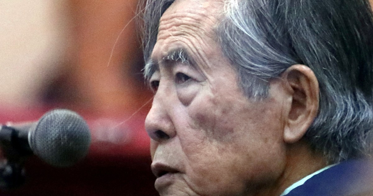Corte de Perú autoriza liberación del expresidente Alberto Fujimori |  noticias de la corte