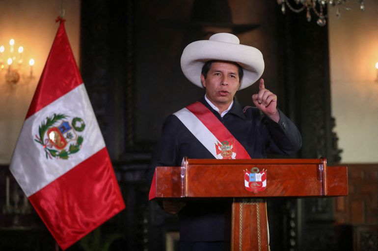 Peru's President Pedro Castillo